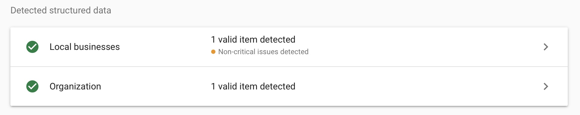 Outil de test des données structurées Google